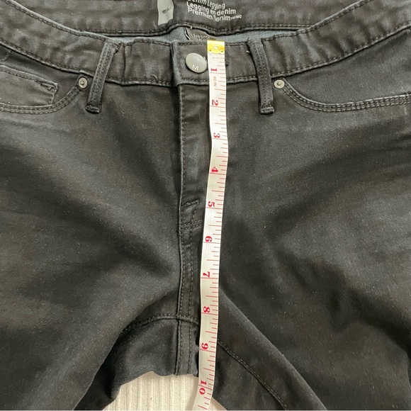 Mossimo Skinny Premium Denim Black Denim Jeans 6 Women's Size - Picture 5 of 11